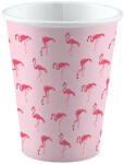 Amscan Pahare din hârtie - Flamingo 8 buc
