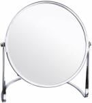 ORION DUO 17 cm átmérőjű krómozott fém állványos tükör (510146)