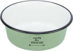 TRIXIE Zománcozott zöld fémtál 1, 19l/21cm (25213)