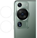 IMAK kameravédő üveg 2db (lekerekített szél, karcálló, 0.2 mm, 9H) ÁTLÁTSZÓ Huawei P60 Pro (GP-141279)