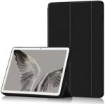 Gigapack Tok álló, bőr hatású (FLIP, oldalra nyíló, TRIFOLD asztali tartó funkció) FEKETE Google Pixel Tablet (GP-146604)
