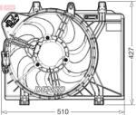 DENSO Ventilator, radiator DENSO DER09312 (DER09312)