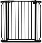 Lionelo Poarta de siguranta prin presiune Truus Slim, 105 cm, Conform cu standardul europeane de securitate EN1930, Negru Onyx (LO-TRUUS_SLIM_BLACK_ONYX) Lenjerii de pat bebelusi‎, patura bebelusi