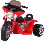 Hollicy Motocicleta electrica pentru copii, POLICE JT568 35W STANDARD Rosu