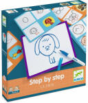 DJECO Step by Step - Rajzoljunk - 1, 2, 3 & Co (DJ08327)