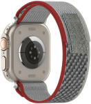 Matrix Curea Ceas Smartwatch Pentru Apple Watch 1/2/3/4/5/6/7/8/SE/SE 2 (38/40/41mm), Matrix, Rosu / Gri (MWGXC)