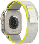 Matrix Curea Ceas Smartwatch Pentru Apple Watch 1/2/3/4/5/6/7/8/SE/SE 2 (38/40/41mm), Matrix, Galben / Gri (MWYM5)