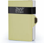 Slimpuro ZNAP, portofel subțire, 8 cărți, compartiment pentru monede, 8, 9 × 1, 5 × 6, 3 cm (L × Î × l), protecție RFID (ZNAPmossNickle8) (ZNAPmossNickle8)