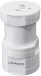 USAMS Преходник Usams CC003 Universal Plug, 100-250V, 10A, бял (TA02)