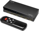 Logilink Switch KVM Logilink HDMI 5x1-Port, 4K/60Hz, HDCP, HDR, CEC, RC (HD0060)