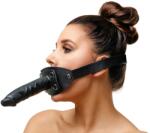 Zado Leather Dildo & Gag 2020254 Black