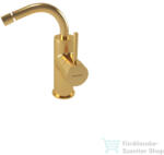 Bugnatese KLINE bidet csaptelep automata leeresztővel, szálcsiszolt arany 5723OS (5723OS)
