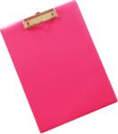  Clipboard simplu A4 PVC roz (CLISDELA4ROZ)