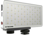 NITECORE SCL10 2in1 LED Videó Lámpa 2300LUX 2500-6300K 10.000mAh Fotós LED-fény