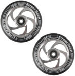 inSPORTline Pótkerék freestyle rollerhez 110 mm, fekete-ezüst 2 db (23324)