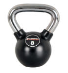 inSPORTline Gumis súlyzó krómozott fogantyúval inSPORTline Ketlebel 8 kg (5423) - insportline
