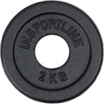 inSPORTline Öntöttvas olimpiai súlytárcsa inSPORTline Castblack OL 2 kg (24262) - insportline Súlytárcsa