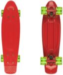Fish Skateboards Műanyag gördeszka Fish Classic 22" Red-Red-Transparent Green