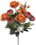4-Home Trandafiri în buchet, portocaliu, 26 x 36 cm,