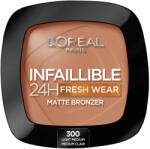 L'Oréal L'ORÉAL PARIS Infaillible 24H Fresh Wear Soft Matte Bronzer 300 Light Medium lágy matt bronzosító 9g