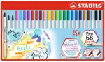 STABILO Ecsetirón készlet Pen 68 brush 25 különböző szín
