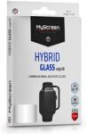 MYSCREEN Hybrid Glass Edge 3D kijelzővédő Apple Watch 6/SE (44mm) fekete (LA-1878)