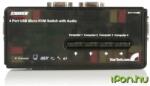 StarTech SV411KUSB 4 Port Black USB KVM Switch Kit (SV411KUSB)