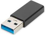 ASSMANN USB 3.0 Type C USB 3.0 Átalakító Fekete 3cm AK-300524-000-S (AK-300524-000-S)