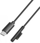 LOGILINK USB 3.2 Gen 1 cable USB-C/M to MS Surface/M (90°) PD black 1.8 m (PA0224)