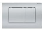 Geberit Delta30 nyomólap, 2 mennyiséges öblítéshez: matt króm (115.137.46.1)