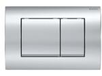 Geberit Delta30 nyomólap, 2 mennyiséges öblítéshez: fényes króm Geberit 30 akció (115.137.21.1)