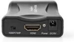 Nedis SCART HDMI Átalakító Fekete 5cm VCON3463BK (VCON3463BK)