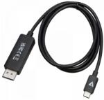 V7 USB 3.1 Type C DisplayPort 1.4 Átalakító Fekete 1m V7USBCDP14-1M (V7USBCDP14-1M)