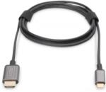 ASSMANN USB 3.0 Type C HDMI 2.0 Átalakító Fekete 1.8m DB-300330-020-S (DB-300330-020-S)