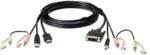 ATEN KVM Kábel USB HDMI-DVI 1.8m 2L-7D02DH (2L-7D02DH)