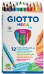 GIOTTO Színes ceruza GIOTTO mega trio jumbo 12 db/készlet