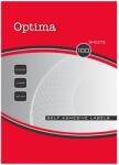 OPTIMA Etikett OPTIMA 32087 70x33, 8mm 2400 címke/doboz 100 ív/doboz