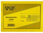 Vectra-line Nyomtatvány készpénzfizetési számlatömb VECTRA-LINE 50x3 fekvő 1 áfás - rovidaruhaz