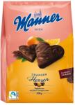 Manner Töltött ostya MANNER szív narancsos 300g
