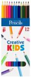 ICO Színes ceruza ICO Creative Kids hatszögletű 12 db/készlet
