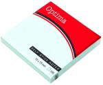 Optima Öntapadós jegyzet OPTIMA 75x75mm pasztell kék 100 lap - rovidaruhaz