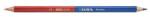 LYRA Postairón LYRA Slim hatszögletű vékony piros-kék - rovidaruhaz