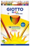 GIOTTO Színes ceruza GIOTTO elios háromszögletű 18 db/készlet