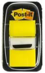 Post-it Oldaljelölő 3M Post-it 680-5 műanyag 25x43mm sárga - rovidaruhaz