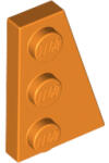 LEGO® 43722c4 - LEGO narancssárga lap 3 x 2 méretű, lecsapott, jobbos (43722c4)