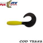 Relax Grub RELAX Twister Standard 8cm, culoare TS252, 4buc/plic (VR4-TS252-B)