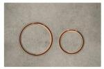 Geberit Clapeta de actionare Geberit Sigma21 aspect beton/inel rose gold (115.650.JV.1)