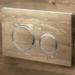 Geberit Clapeta de actionare Geberit Sigma21 personalizabila butoane rotunde inele cromate (115.884.00.1) - neakaisa