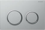 Geberit Clapeta cu actionare dubla, Geberit, Omega20, cu suprafata easy-to-clean, crom mat (115.085.JQ.1) - e-baie