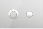 Alcaplast Nyomólap rozsdamentes-félmatt/fényes TURN-INOX (TURN-INOX)
